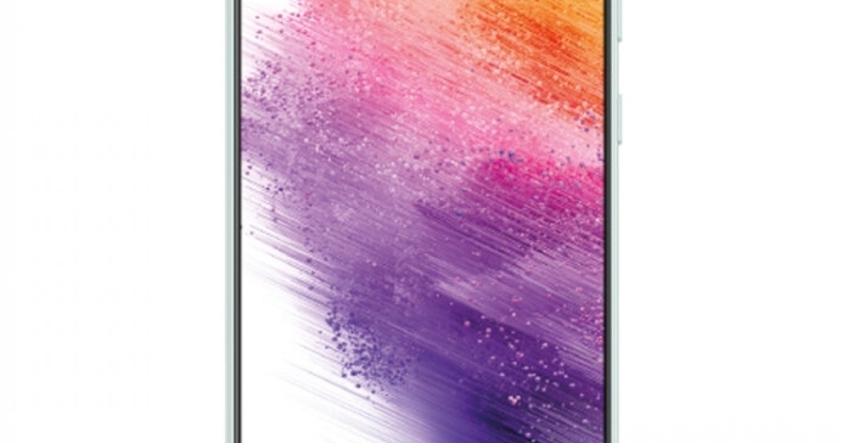 หลุดภาพแรกของ  Samsung Galaxy A73 เผยให้เห็นขอบจอสุดบางเฉียบ